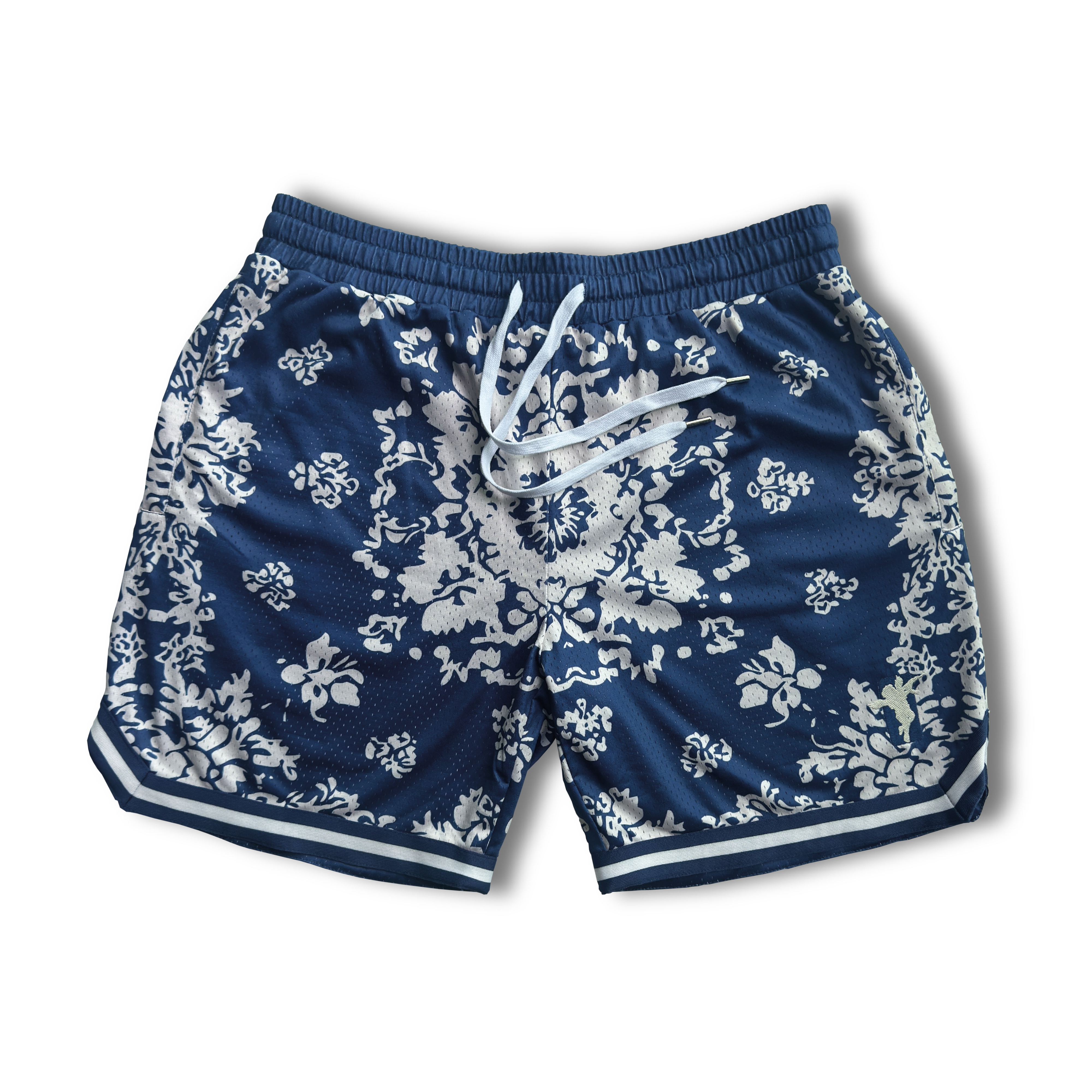 GA® Royal Blue Floral Paisley Short